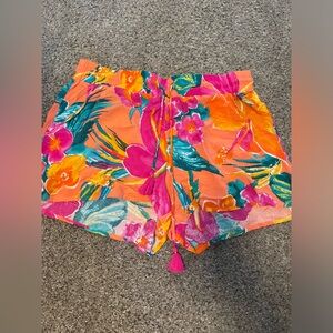 La Blanca size small, colorful vaca short